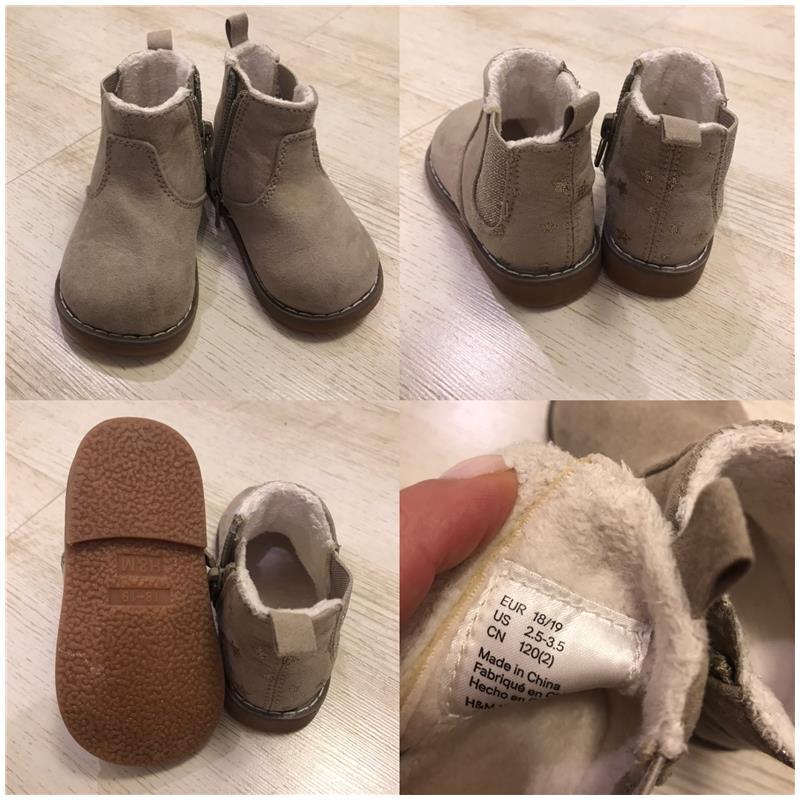 baby girl boots size 3.5